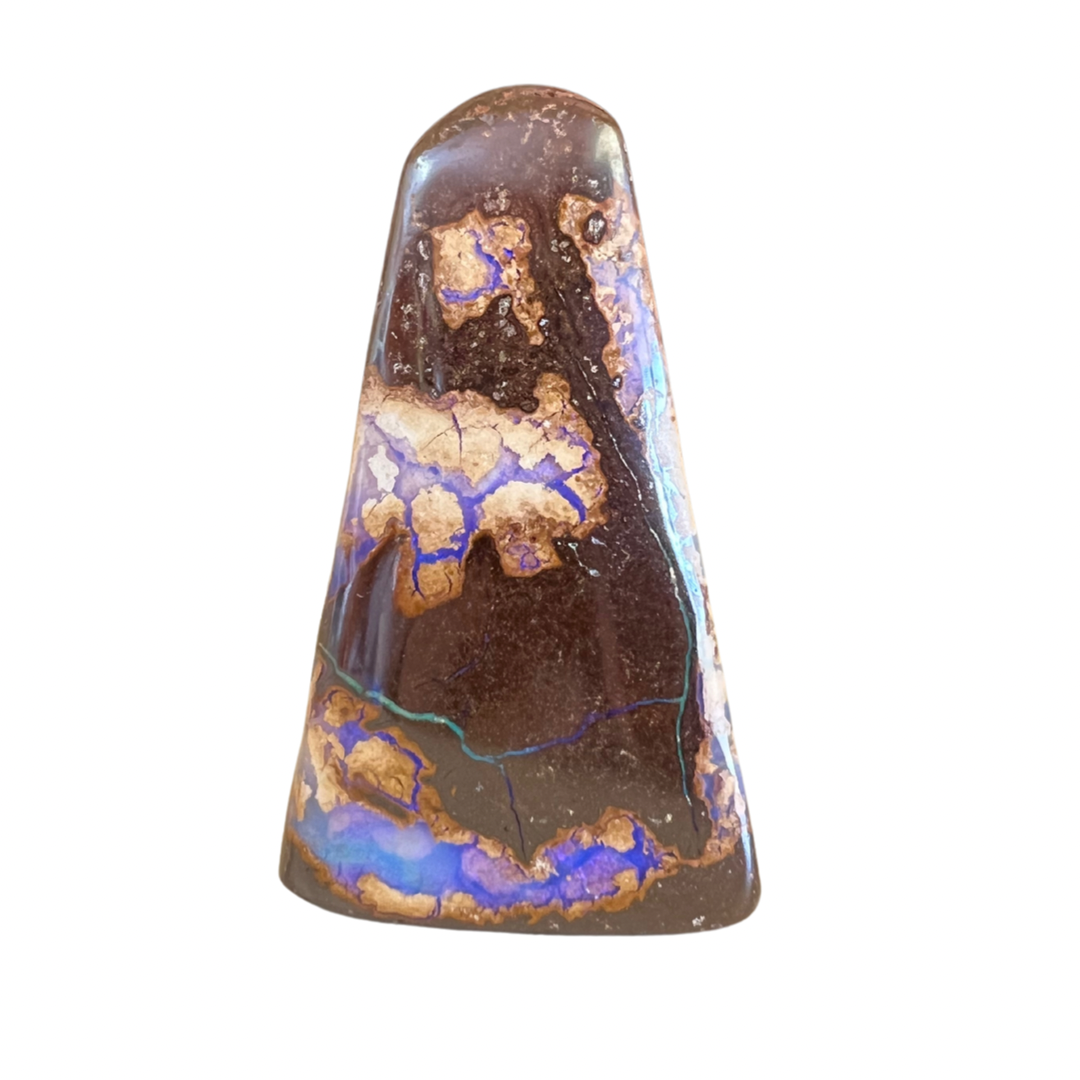 120 g matrix boulder opal specimen