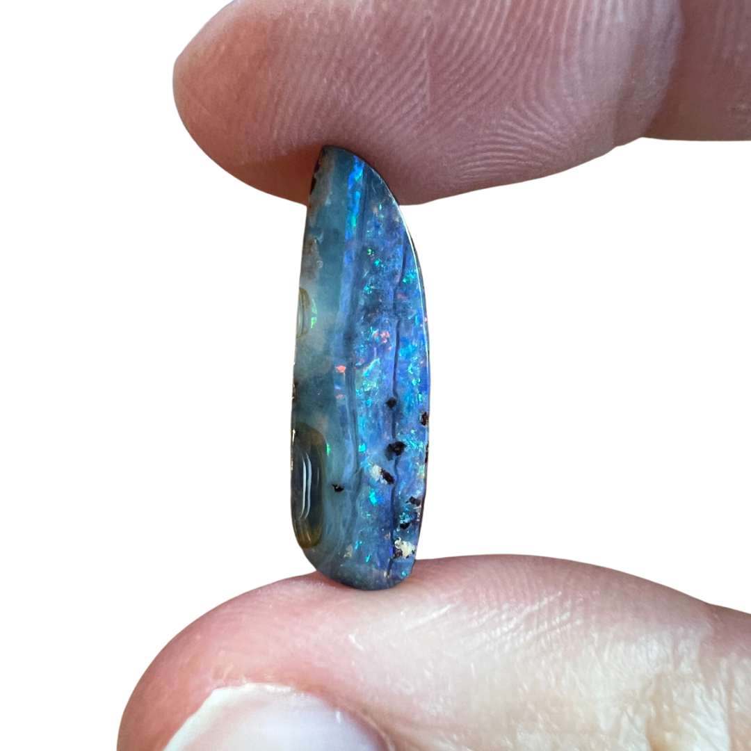 3.85 Ct free-form boulder opal