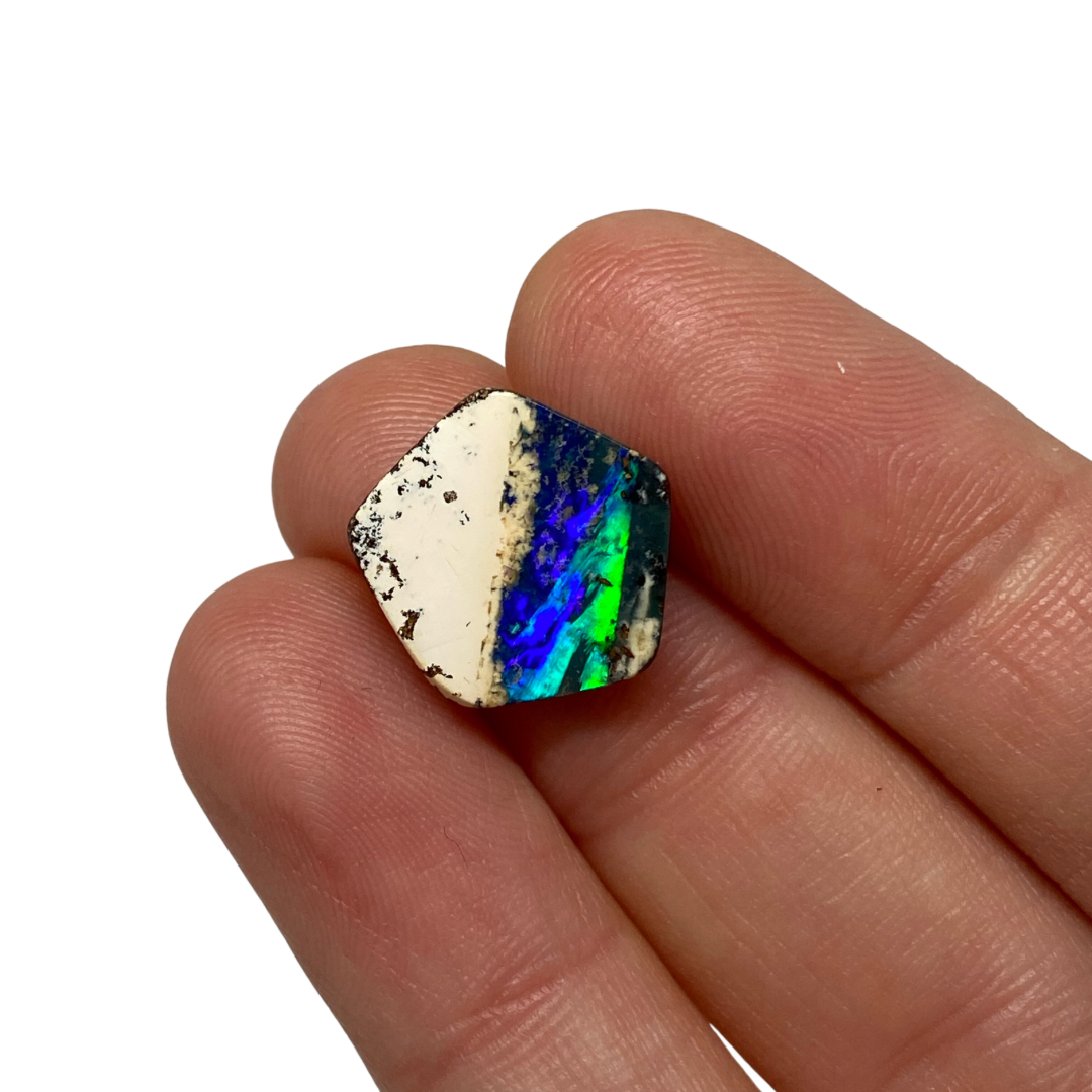 4.21 Ct rolling flash boulder opal