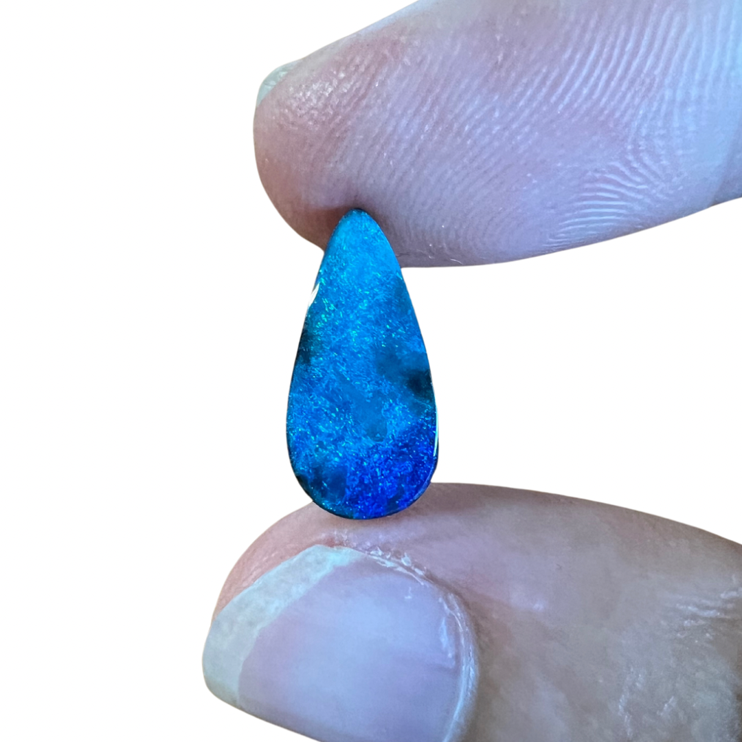 2.33 Ct green-blue boulder opal
