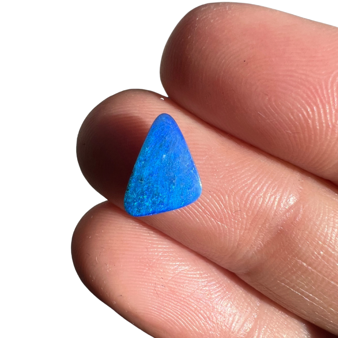 1.62 Ct blue boulder opal