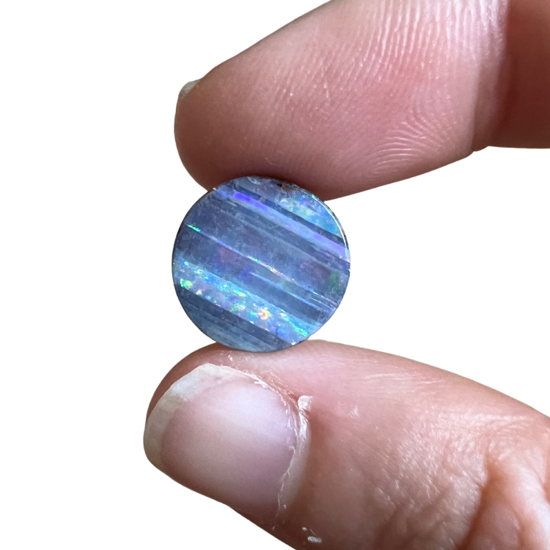 4.28 Ct circle boulder opal