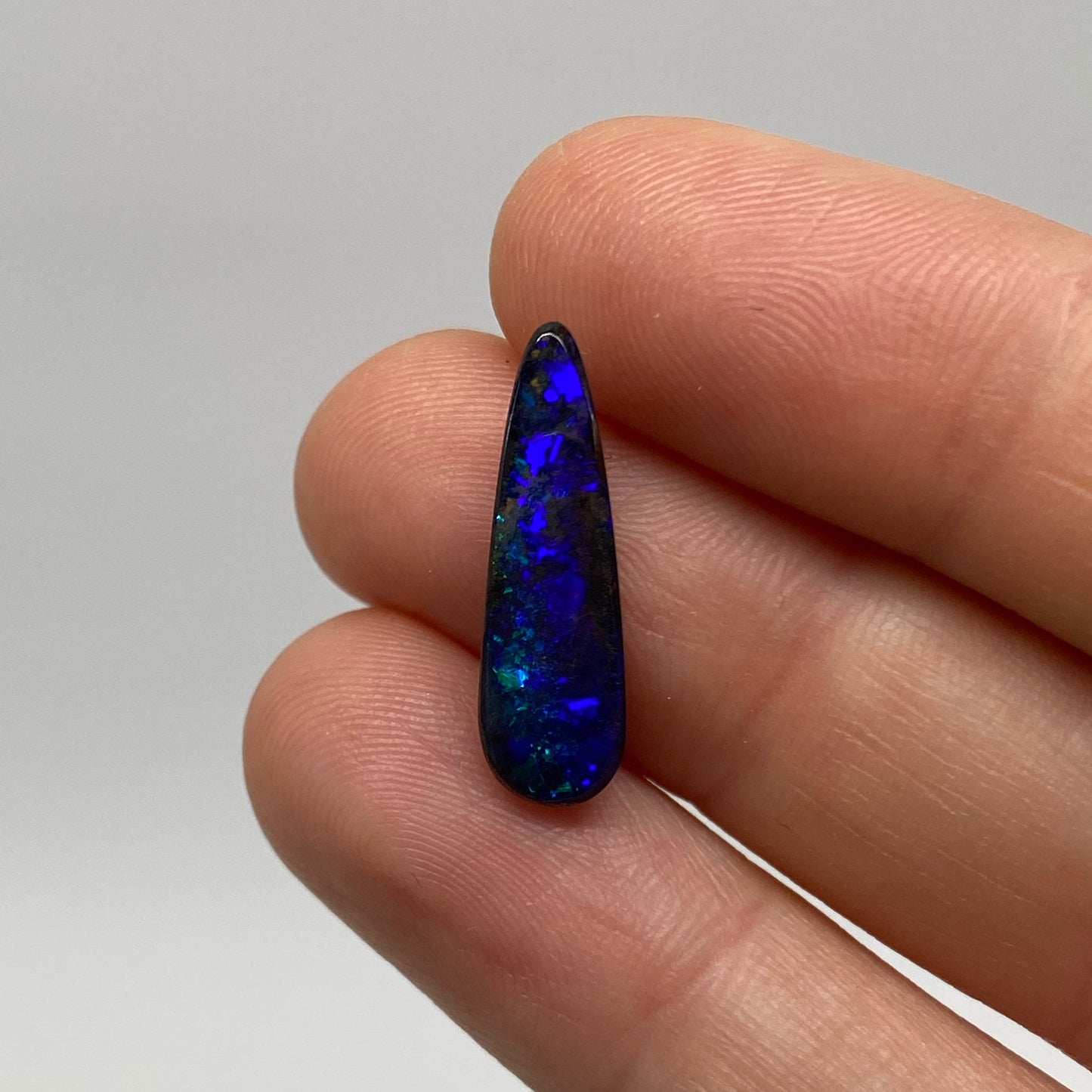 3.10 Ct small dark purple boulder opal