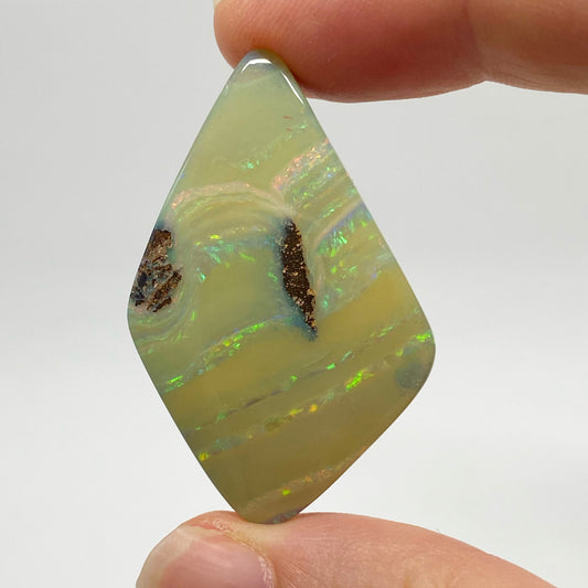 53.04 Ct drilled boulder opal