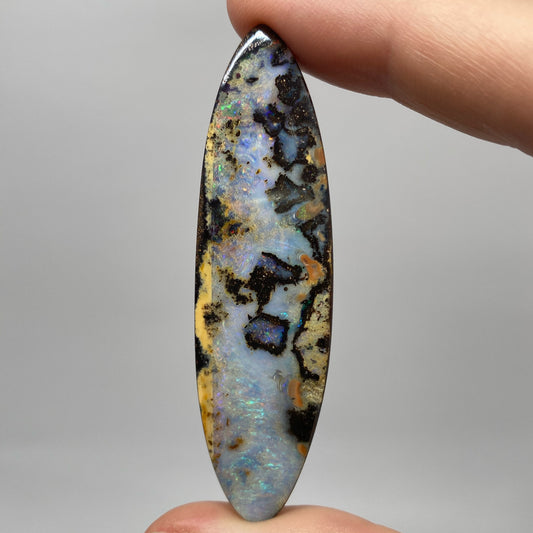 70.92 Ct drilled boulder opal